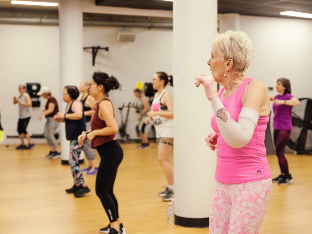 Pace at Sleeman Zumba Class