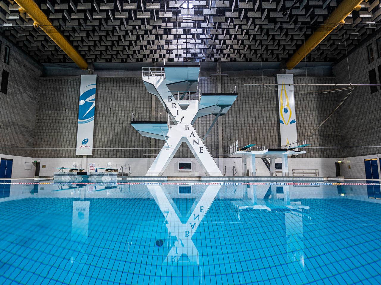 Dive Pool inside Brisbane Aquatic Centre