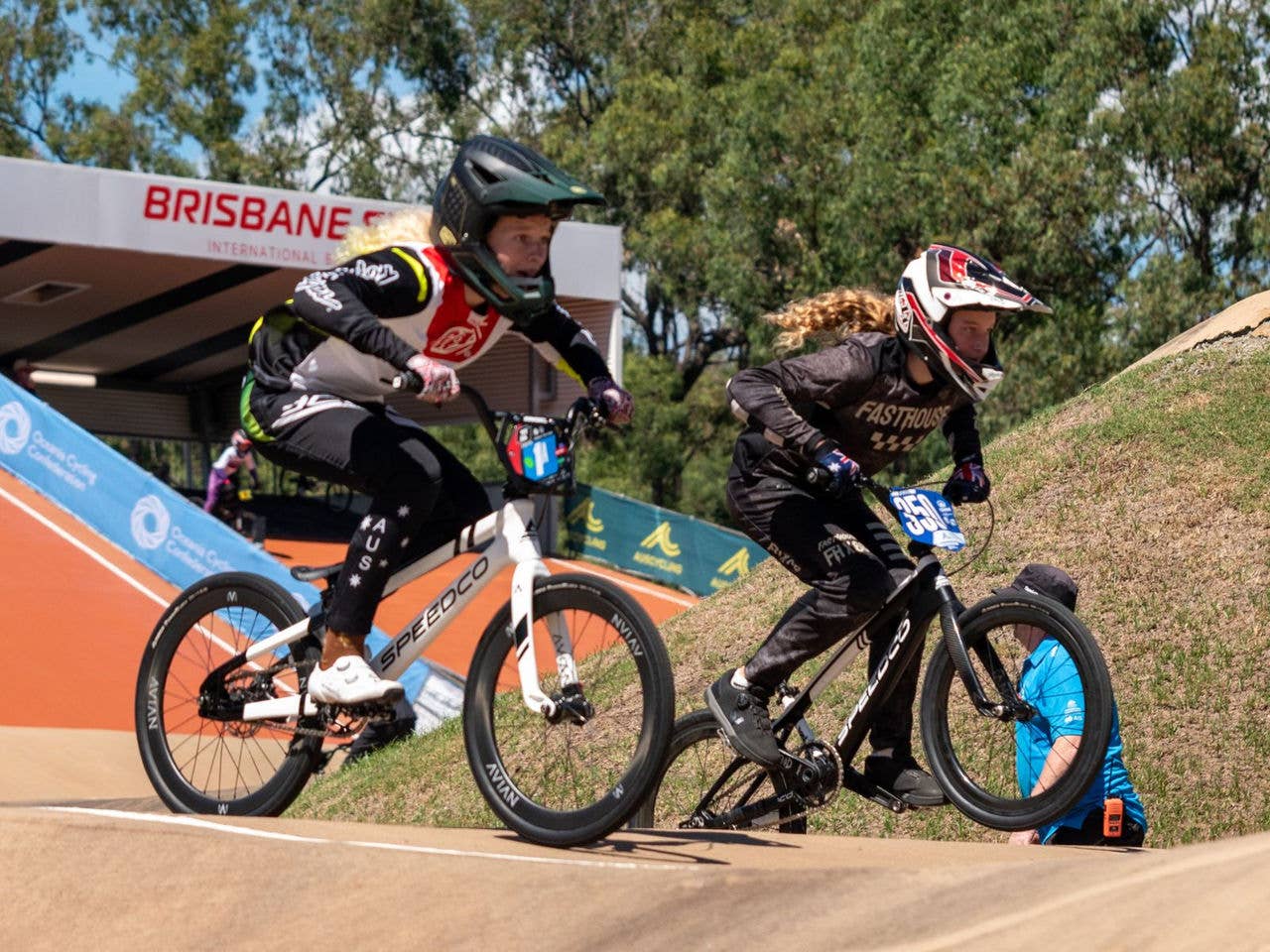 BMX riders at Sleeman Sports Complex
