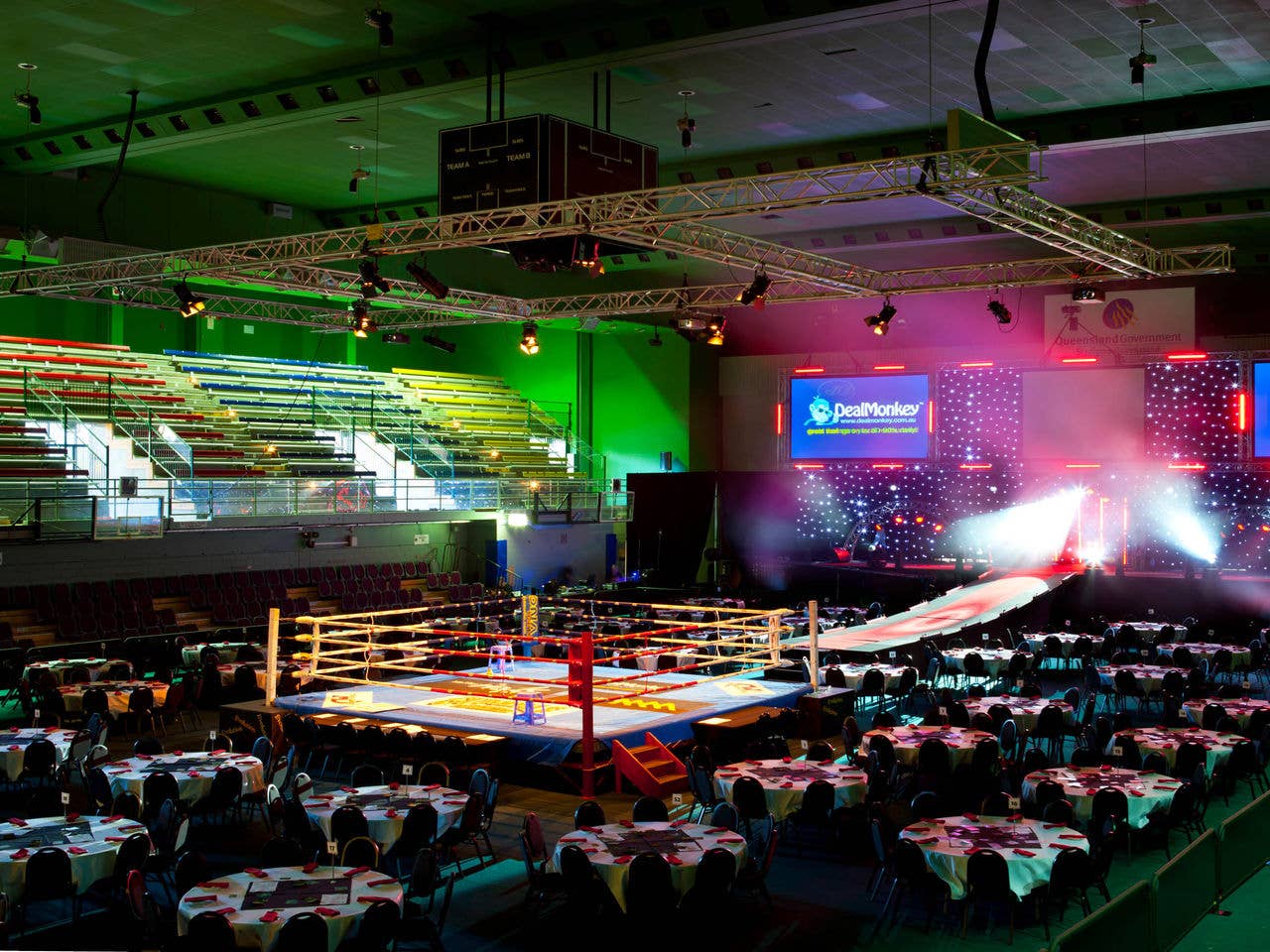 Boxing event in Arena