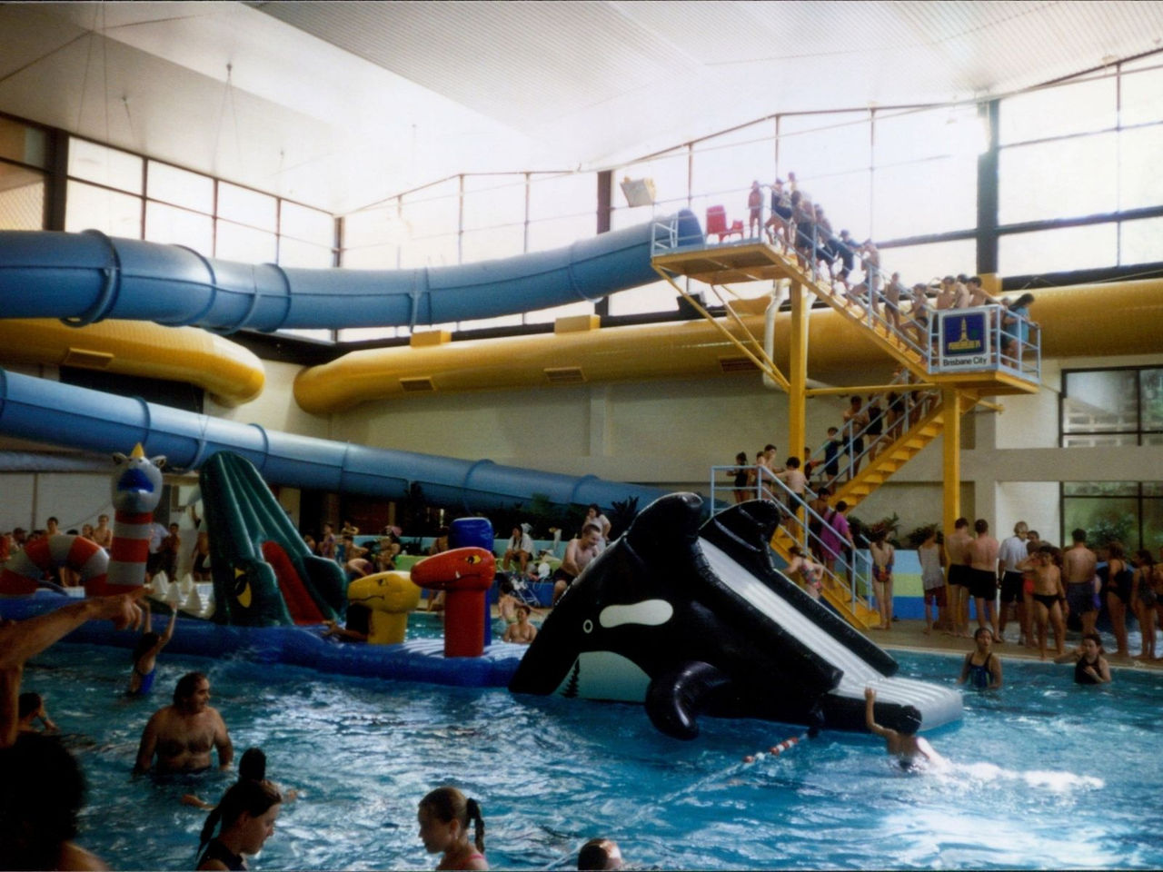 Watersilde in 25meter pool