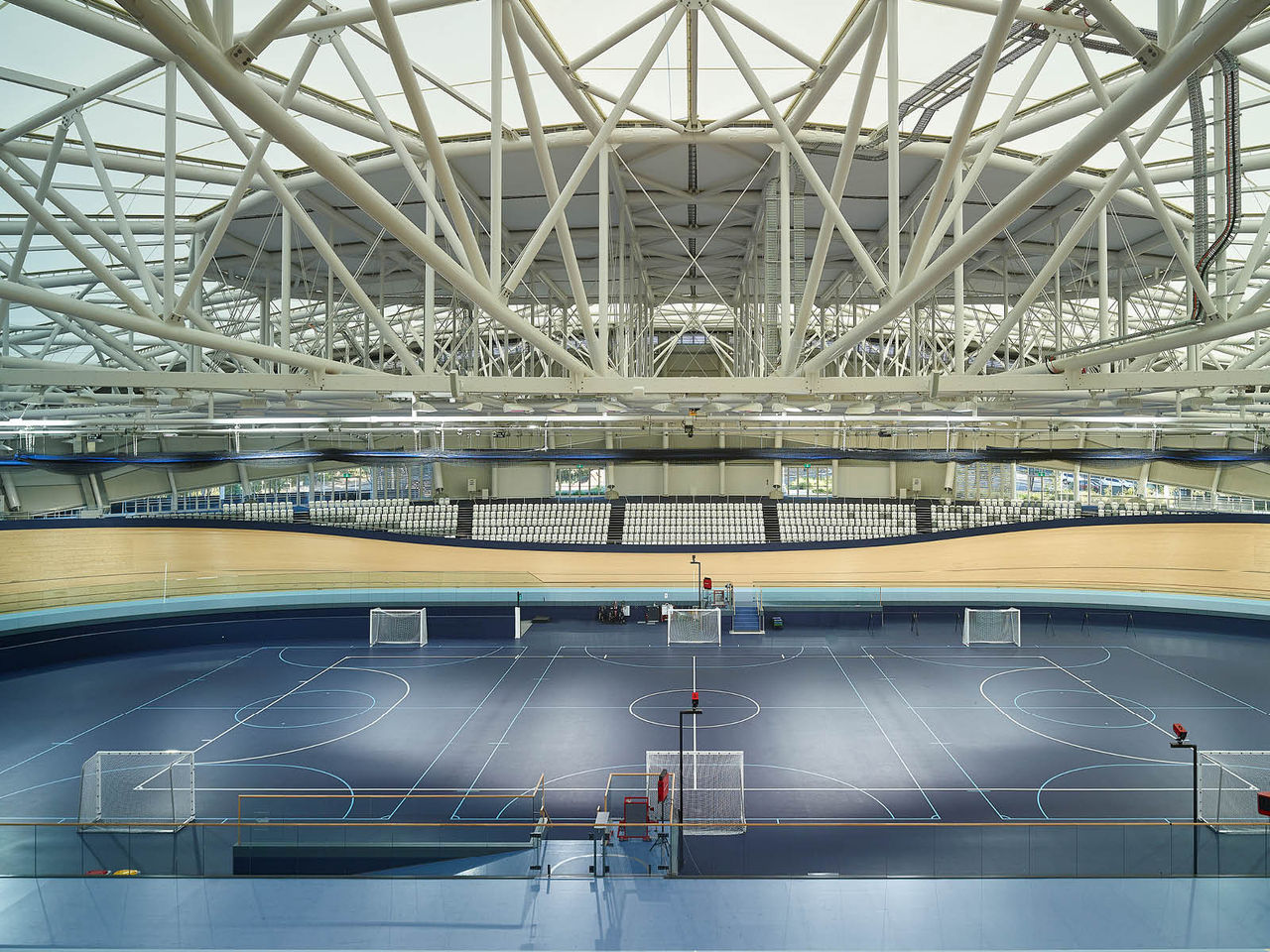 Inside Anna Meares Velodrome